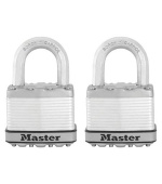 Master Lock Titanový visací zámek - Excell - 50mm (2 ks / blistr)