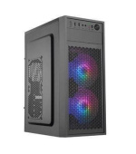 BAZAR - EUROCASE skříň ML N6-530B, Midi Tower, 2x USB 3.0, 2x audio, bez zdroje - Rozbaleno (Komplet)