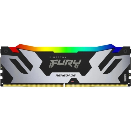 Kingston FURY Renegade/DDR5/48GB/6400MHz/CL32/1x48GB/RGB/Black/Silv