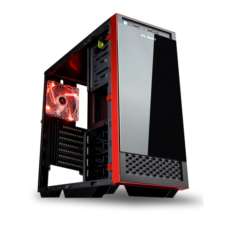 Midi ATX skříň In Win 503 Black/Red