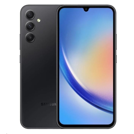 BAZAR - Samsung Galaxy A34 (A346), 8/256 GB, EU, 5G, černá - Po opravě (Bez příšlušenství)