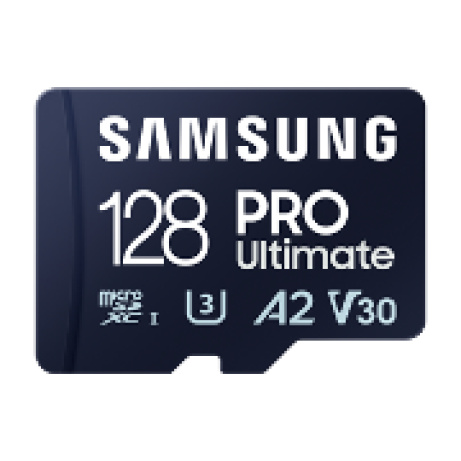 Samsung PRO Ultimate/micro SDXC/128GB/200MBps/UHS-I U3 / Class 10/+ Adaptér/Modrá