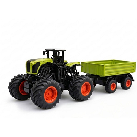 Korody Traktor na dálkové ovládání se sklápěcím valníkem 1:16