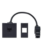 Solight RJ45 Cat6 doplňkový modul pro vestavné zásuvky série PP128