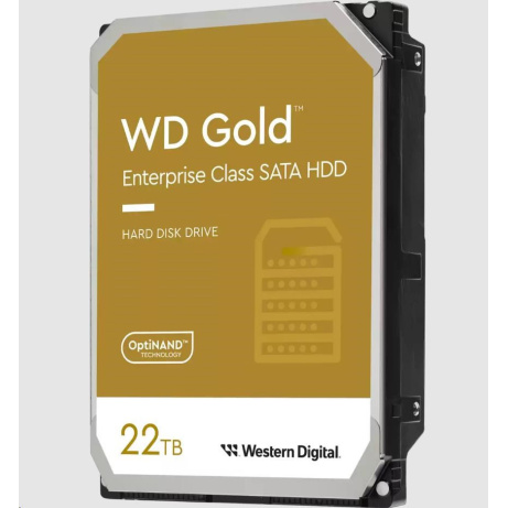 WD Gold/22TB/HDD/3.5"/SATA/7200 RPM/5R