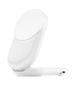 BELKIN ULTRACHARGE 25W Qi2 2v1 mag bílá + USB-C kabel