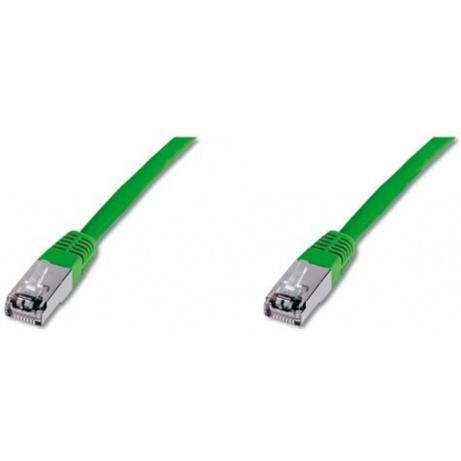 Patchkabel STP,Cat6,2xRJ45, 7m zelený