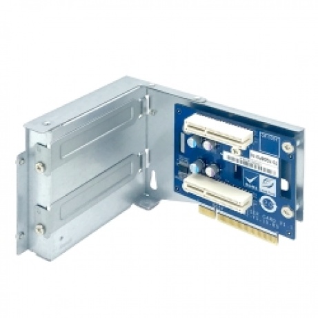 QNAP Riser Card Module; 1 x PCIe 3 x8 to 2 x PCIe 3 x4; x73AU short depth 2U chassis