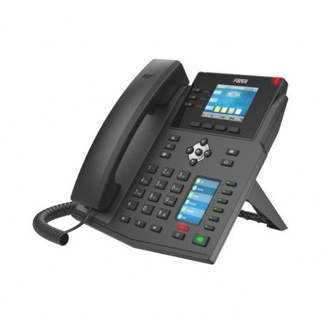 Fanvil X4U SIP telefon 2,8"bar.disp.+ 2,4" disp., 12SIP, 3link.tl., 30DSS tl., dual Gbit