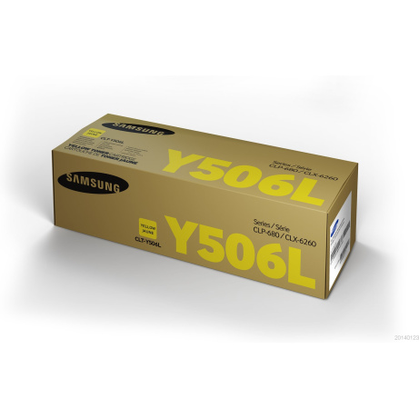 HP - Samsung CLT-Y506L High Yield Yellow Toner Cartridge (3,500 pages)