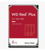 BAZAR - WD RED PLUS NAS WD60EFZX 6TB SATAIII/600 128MB cache 185 MB/s CMR