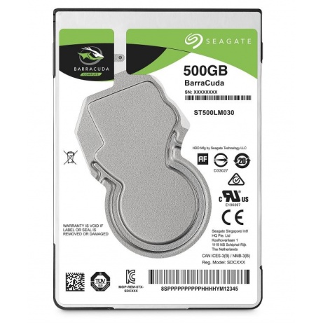 Seagate BarraCuda/500GB/HDD/2.5"/SATA/5400 RPM/2R