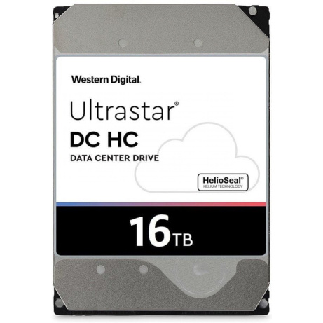 WD Ultrastar/16TB/HDD/3.5"/SATA/7200 RPM/5R