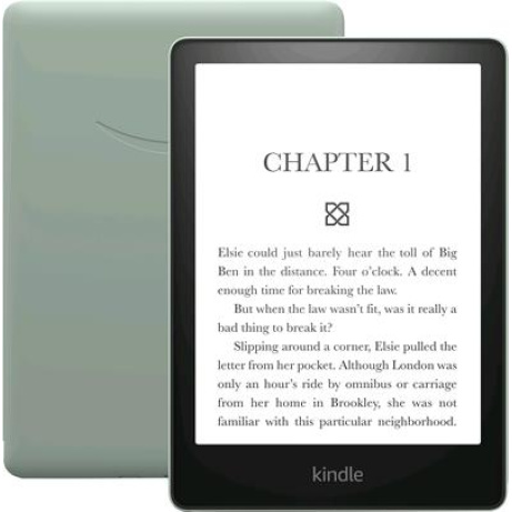 E-book AMAZON KINDLE PAPERWHITE 5 2021, 6,8" 16GB E-ink displej, WIFi, AGAVE GREEN,  SPECIAL OFFERS