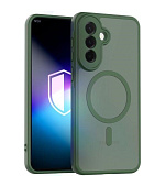 3mk ochranný kryt Misty MagCase Green pro Samsung Galaxy A57
