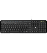 GENIUS klávesnice Slimstar M200 Copilot / Drátová/ USB/ černá/ CZ+SK layout