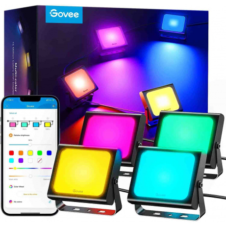 Govee Flood Lights venkovní SMART LED světla 4ks