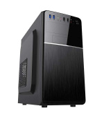 VeinX case Chant CH25M Micro Tower, bez zdroje, 1x USB-C, 2x USB3.0, 1x USB2.0, černá