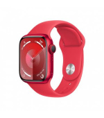 APPLE Watch Series 9 GPS 45mm RED Aluminium Case with RED Sport Band - M/L