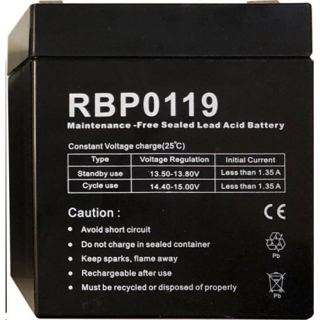 CyberPower náhradní baterie (12V/5Ah) pro BU600E, UT650E, UT650EG, UT1050E, UT1050EG (kompatibilní s RBP0118, RBP0046)