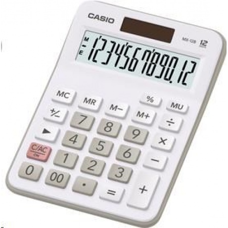 CASIO kalkulačka MX 12 B WE, Stolní kalkulátor
