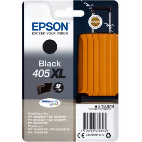 Epson Singlepack Black 405XL DURABrite Ultra Ink