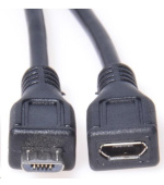 PREMIUMCORD Kabel prodlužovací micro USB - micro USB 3m (M/F)