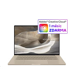 ASUS NTB Zenbook 16 (UX3607OA-OLED013W), Snap X2 Elite X2E94100, 16" 2880 x 1800, 48GB, 1TB SSD, Adreno, W11 Home, Beige