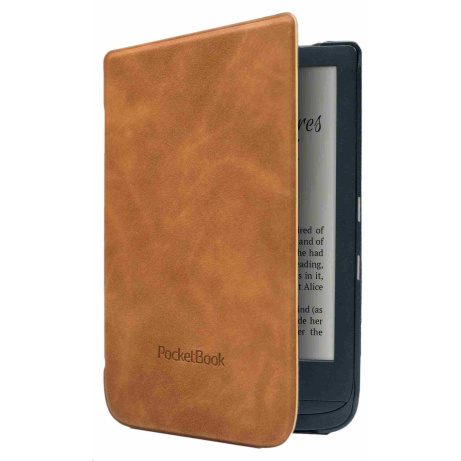 BAZAR - POCKETBOOK pouzdro pro 616, 627, 632, hnědé - Poškozený obal (Komplet)