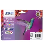 EPSON ink čer+bar CLARIA Stylus photo "Kolibřík" R265/ RX560/ R360 - multipack