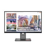 LENOVO LCD P27QD-40 - 27",ECO-IPS,16:9,2560x1440,120Hz,350cd/m2,1500:1,4ms(GtG),HDMI,DP,DPout,DC,USBHub,USB-C,RJ45,Pivot