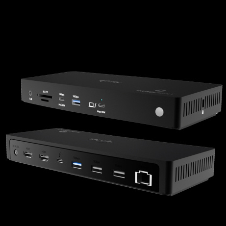 i-tec Thunderbolt4 3x Display Docking Station, Power Delivery 96W