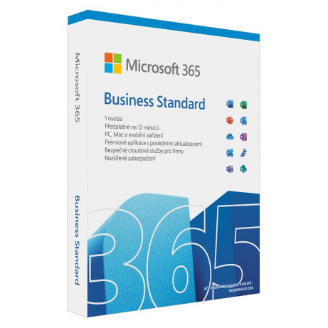 Microsoft 365 Business Standard P8 Mac/Win CZ