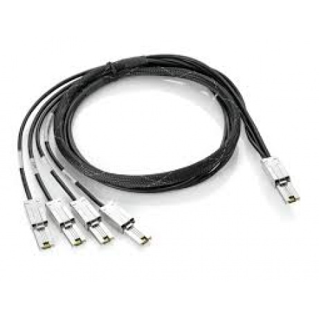 HP 2m Ext Mini-SAS to 4x1 Mini-SAS Cable