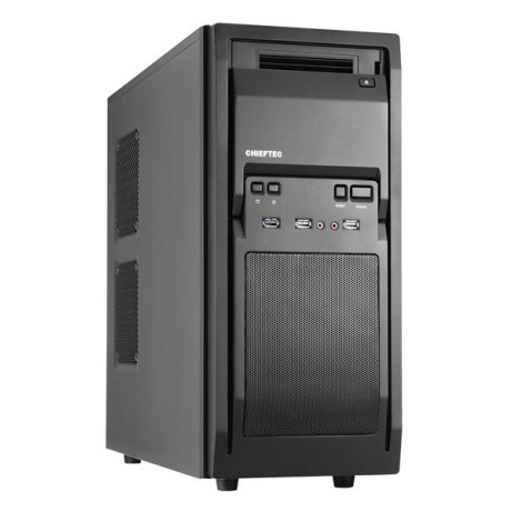 BAZAR CHIEFTEC Case Libra Series/Miditower, LF-02B-OP, Black, USB 3.0 "POŠKOZENÝ OBAL"