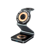 1stCOOL bezdrátová QI nabíjecí stanice 3v1, 21W, MagSafe, USB-C, černá