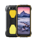 Rugged Smartphone Blackview BV7300 4G G81 6GB 256GB 15000-45W A14-D4, Night, Lights, Black w Yellow [No Charger]