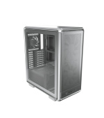 Cooler Master case MasterFrame 500 Mesh Silver, Průhledná bočnice, ATX, 2x 200mm Fan, 1x 120mm Fan, Šedá