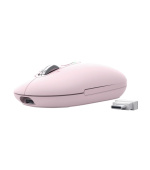 TRUST Myš Seron Hyperscroll Slim, Bezdrátová, růžová