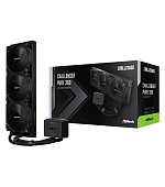ASROCK Vodní chladič Challenger Pure 360, 3x120mm, LGA1851, AM5, černá