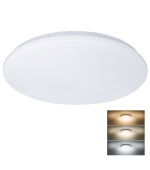 BAZAR - Solight LED stropní světlo Plain, 3CCT, 36W, 2520lm, 3000K, 4000K, 6000K, kulaté, 45cm - Poškozený obal