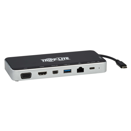 Dokovací stanice USB-C / 3x displej, HDMI 4K, mDP, VGA, USB3.2 G1, USB-A/C, GbE, 60W nabíjení