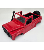Červená karoserie pro RC auto RMT LAND ROVER 1/12 bez střechy