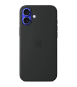 APPLE iPhone 16 Plus Silicone Case with MagSafe - Black