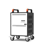 PORT CONNECT CHARGING CABINET 20 Notebooks + RACK 1xU 19’’, černý a béžový