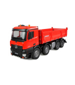 RC sklápěč Mercedes-Benz Arocs 8x4/4 4WD 1:18 RTR červený