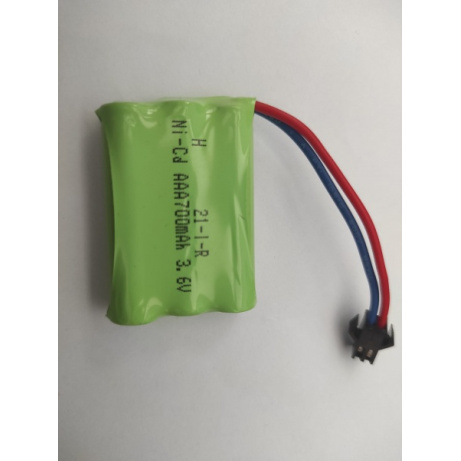 Akumulátor Ni-Cd 700mAh 3.6V SM konektor