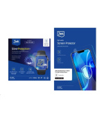 3mk All-Safe - AIO fólie SilverProtection+ Full Wet Fitting Watch, 25 ks