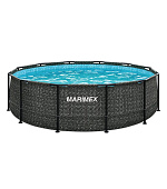 Marimex Florida bazén 3,66x0,99 m se zabudovaným skimmerem - motiv RATAN