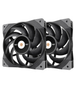 THERMAL TAKE Ventilátor Toughfan 12 2-Pack, 2x120mm, černá